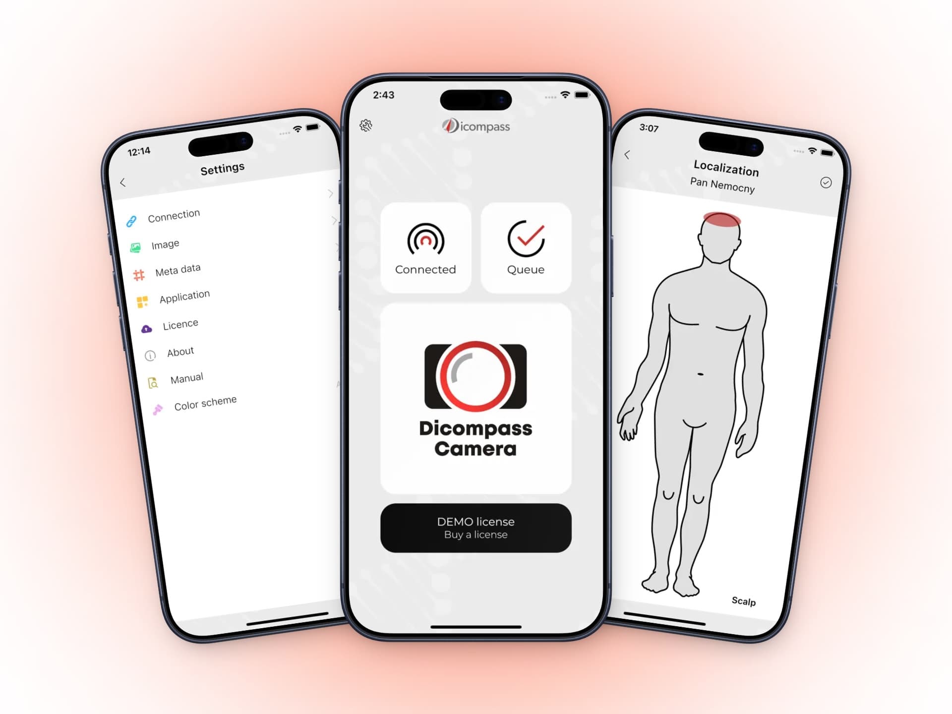 Dicompass Camera 2 - multiplatformní mobilní aplikace